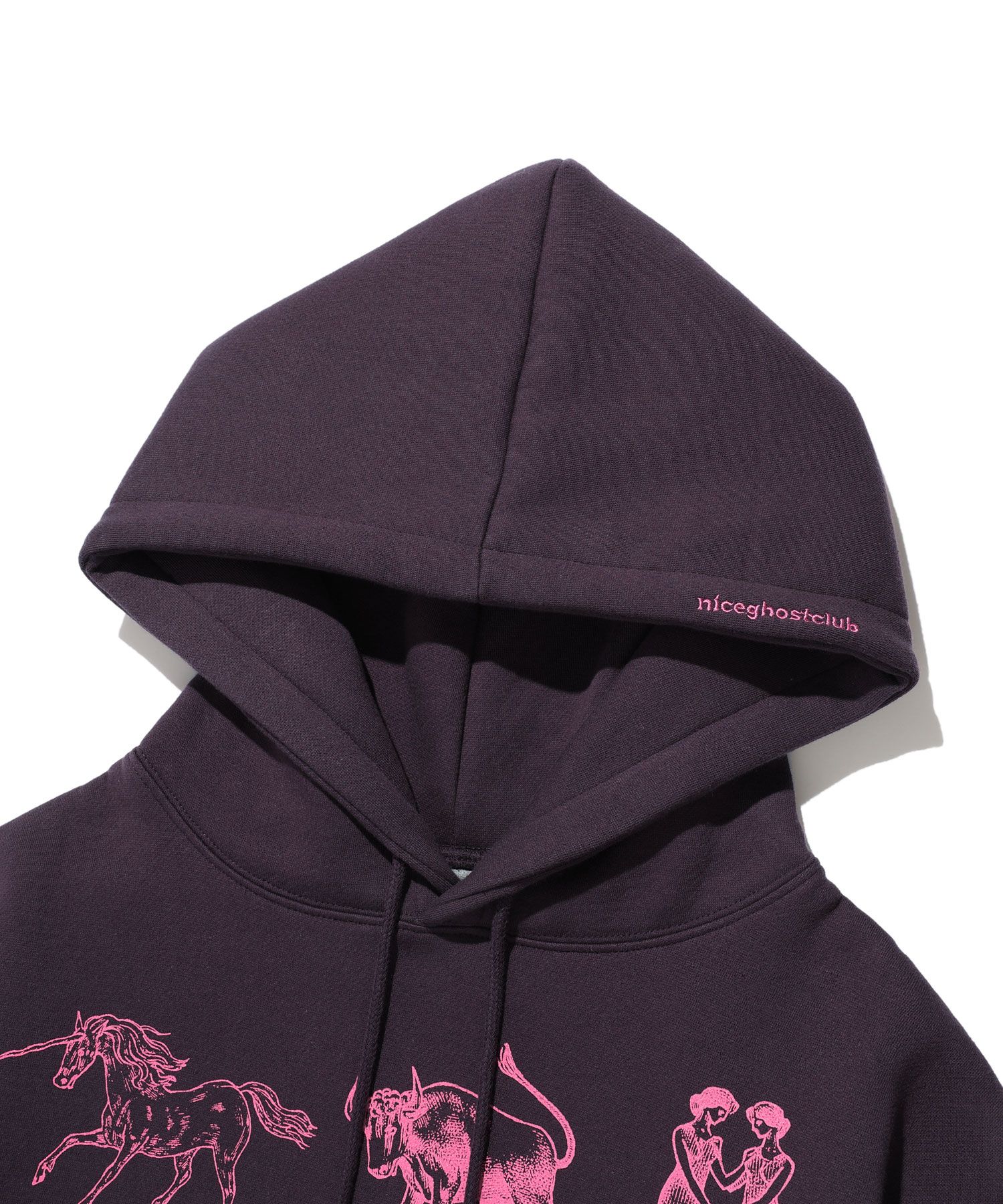 QYマステ　푼푼더기❤️0522 MUSINSA | NICE GHOST CLUB ZODIAC HOODIE_DARK PURPLE(NG2DFUM420A)