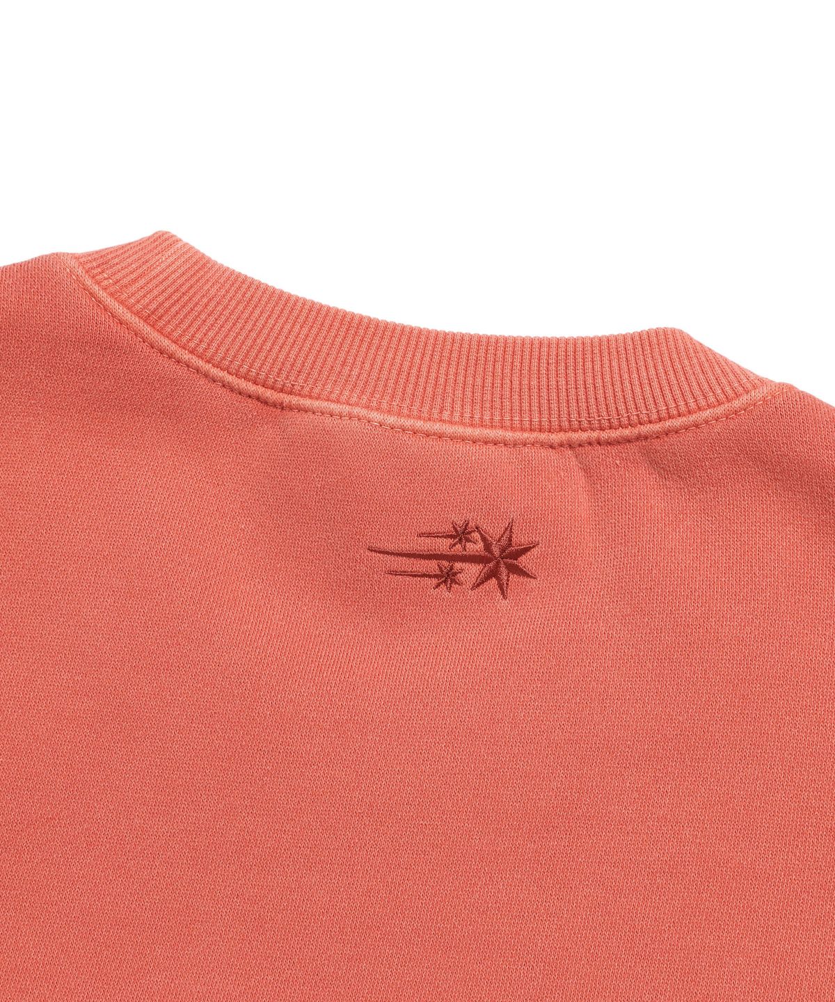 나이스고스트클럽(NICEGHOSTCLUB) POSTER PIGMENT SWEATSHIRTS_ORANGE(NG2DFUM454A)