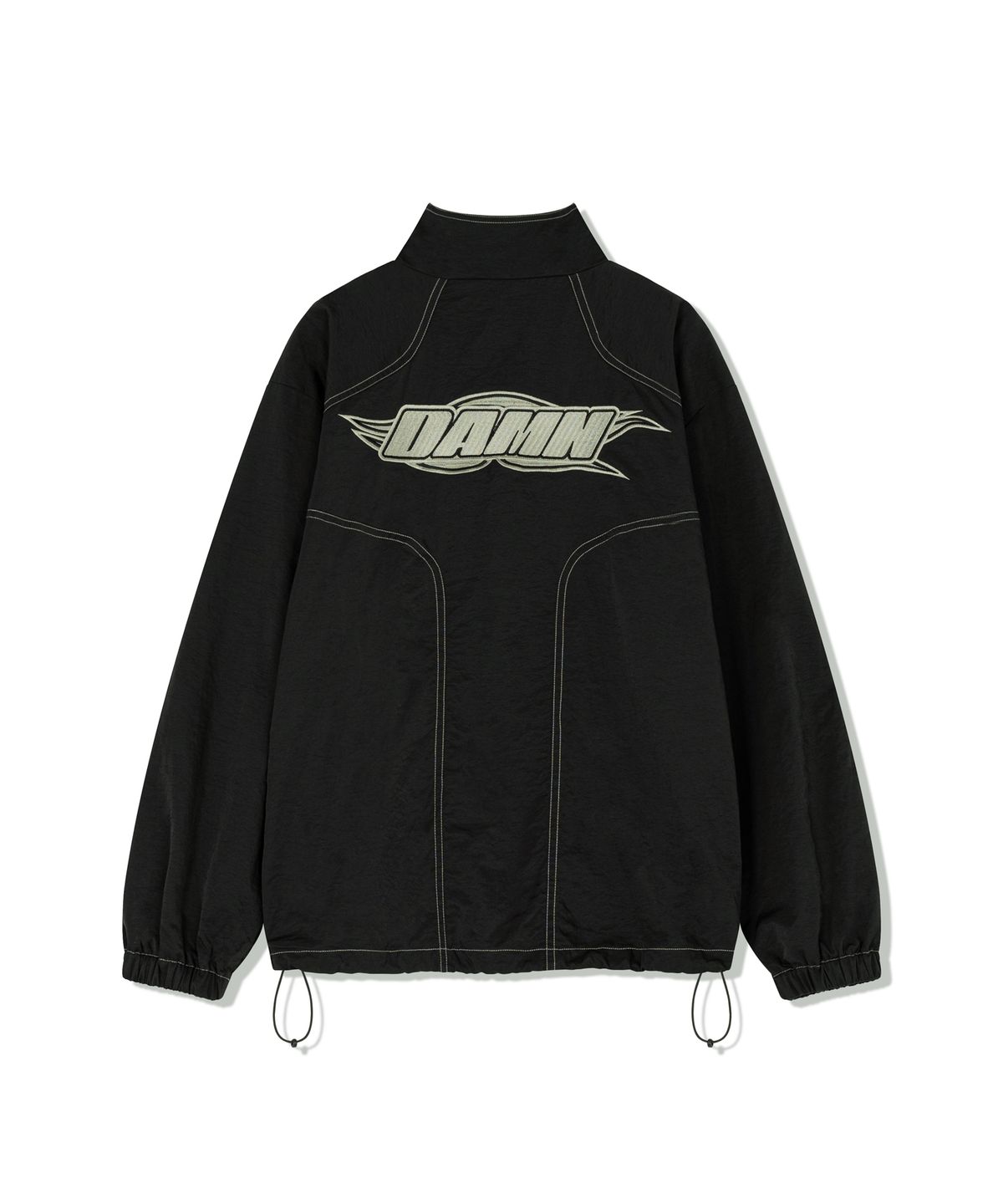 래리클락(LARRY CLARK) DAMN STITCH TRACK JACKET BLACK