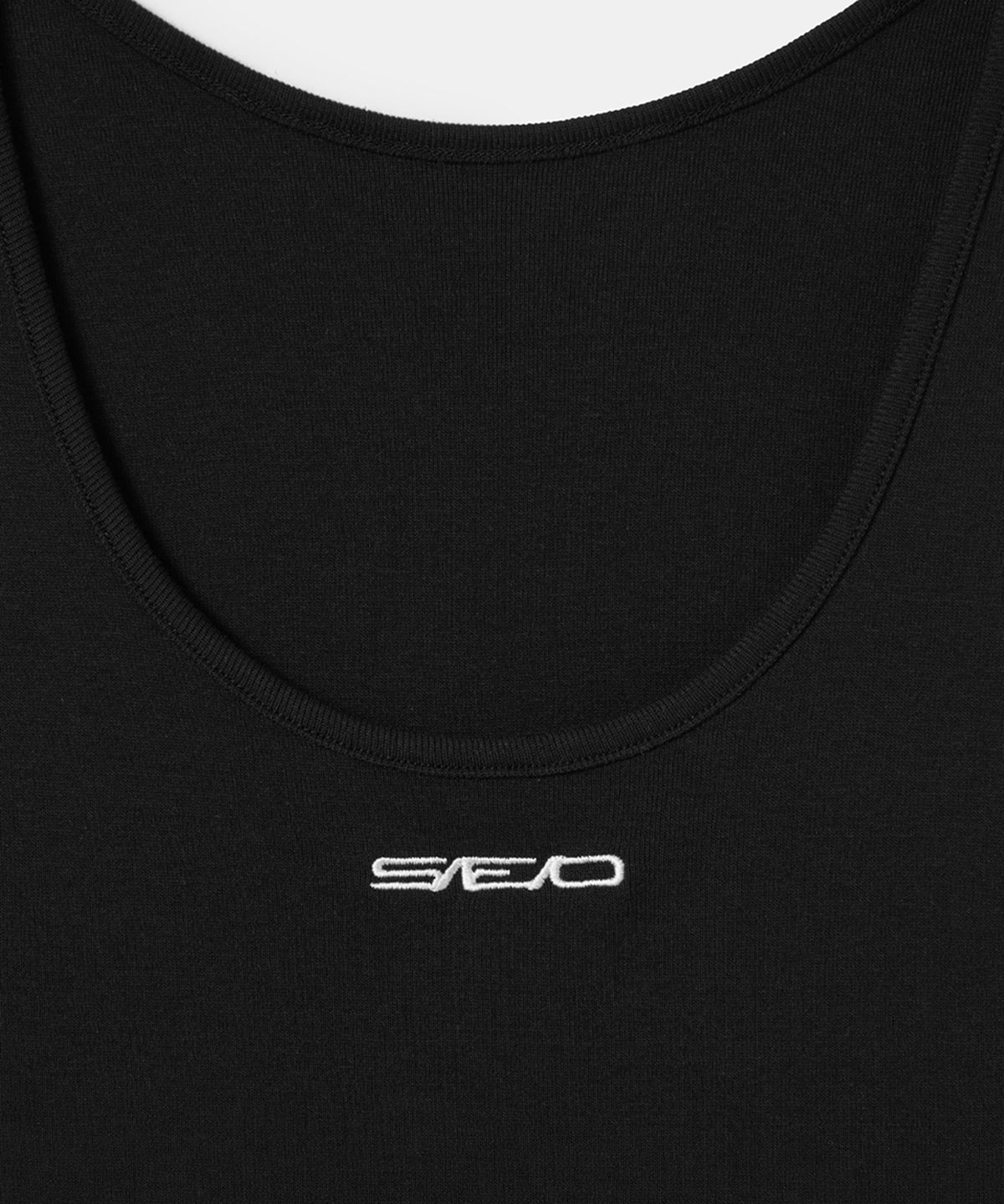 에스이오(s/e/o) BASIC U-NECK SLEEVELESS_BLACK