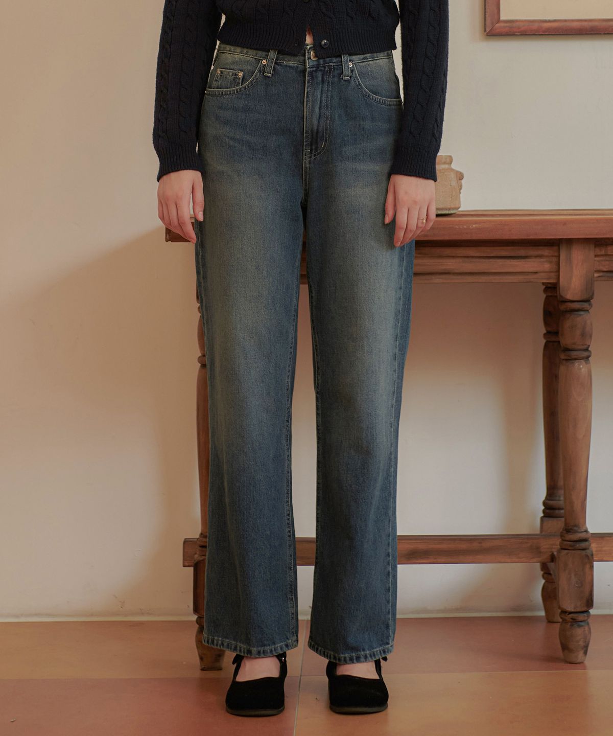판도라핏(PANDORAFIT) [WIDE] Loren Jeans