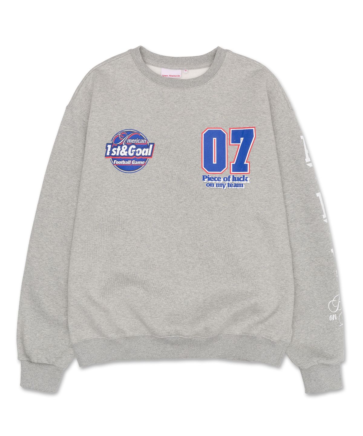 아메스 월드와이드(AMES-WORLDWIDE) 1ST GOAL SWEATSHIRT GREY (AM2DFUM442A)