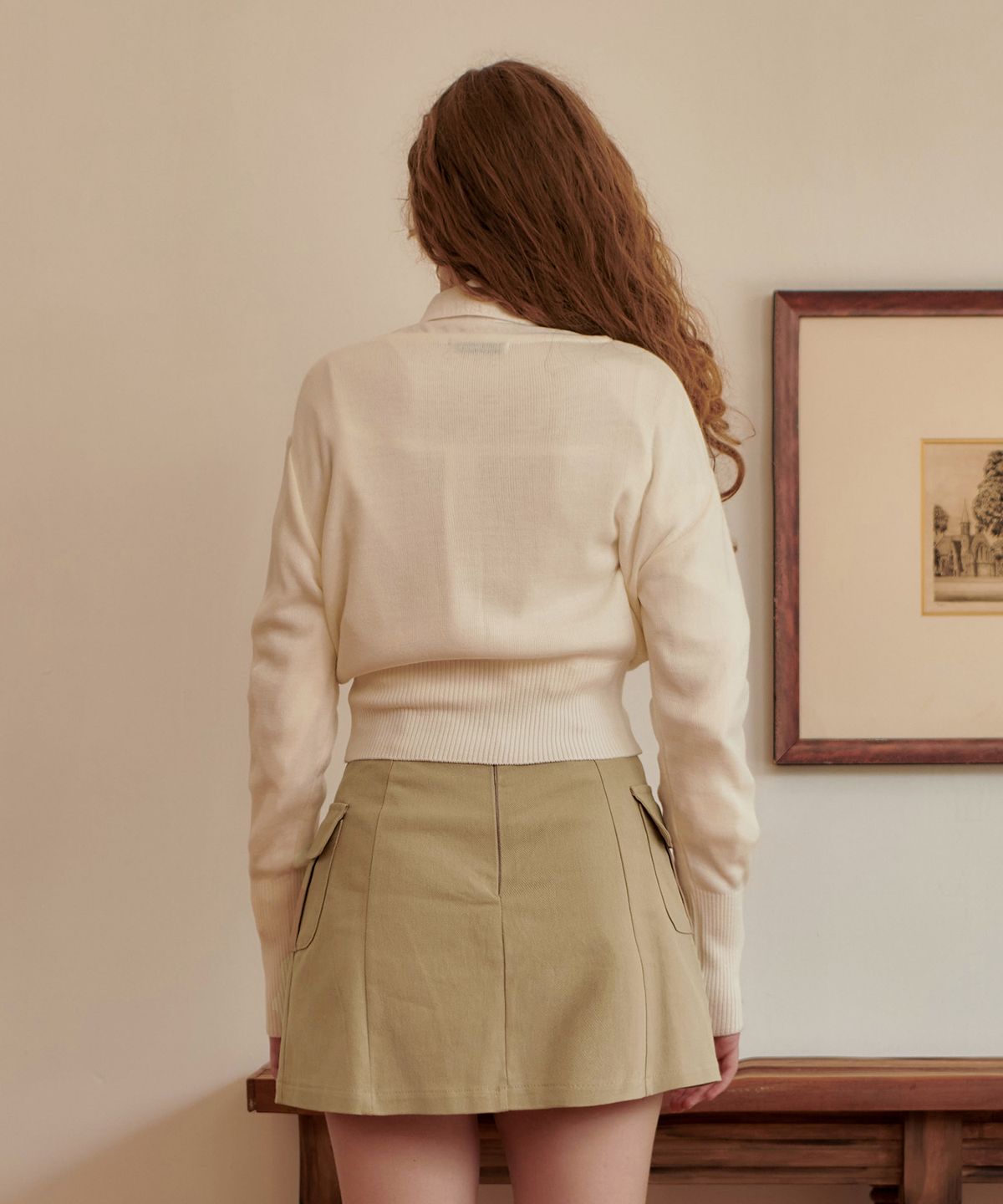 판도라핏(PANDORAFIT) Dandelion Crop Cardigan