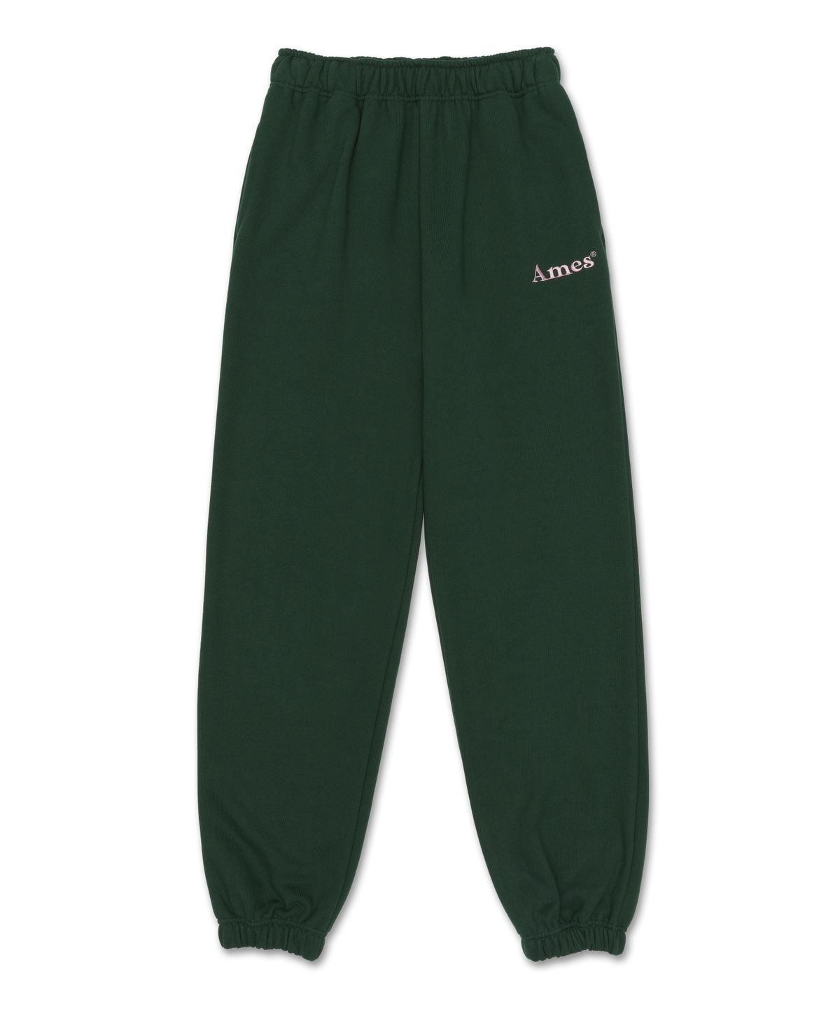 아메스 월드와이드(AMES-WORLDWIDE) BASIC LOGO SWEATPANTS GREEN (AM2DFUPA03A)