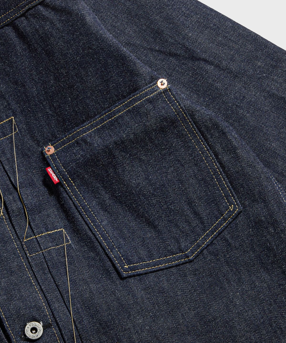 브론슨(BRONSON) Lot 44806XX WWII Type 1 Selvedge Denim Jacket