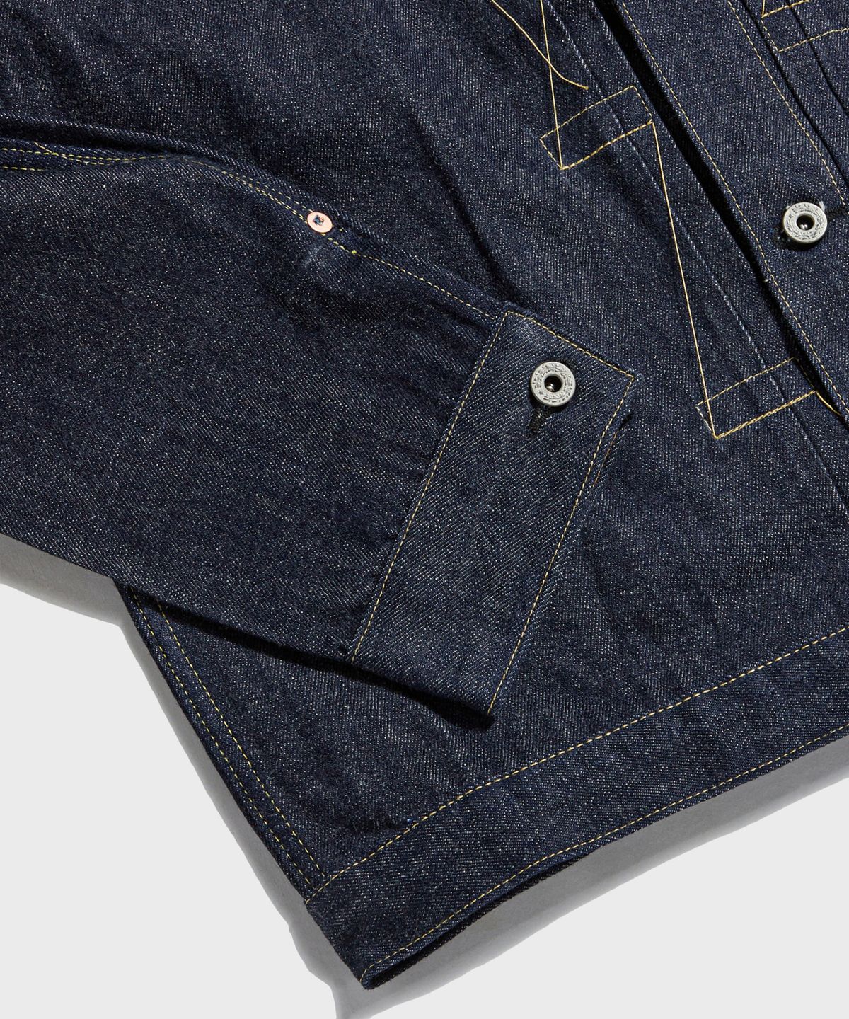 브론슨(BRONSON) Lot 44806XX WWII Type 1 Selvedge Denim Jacket
