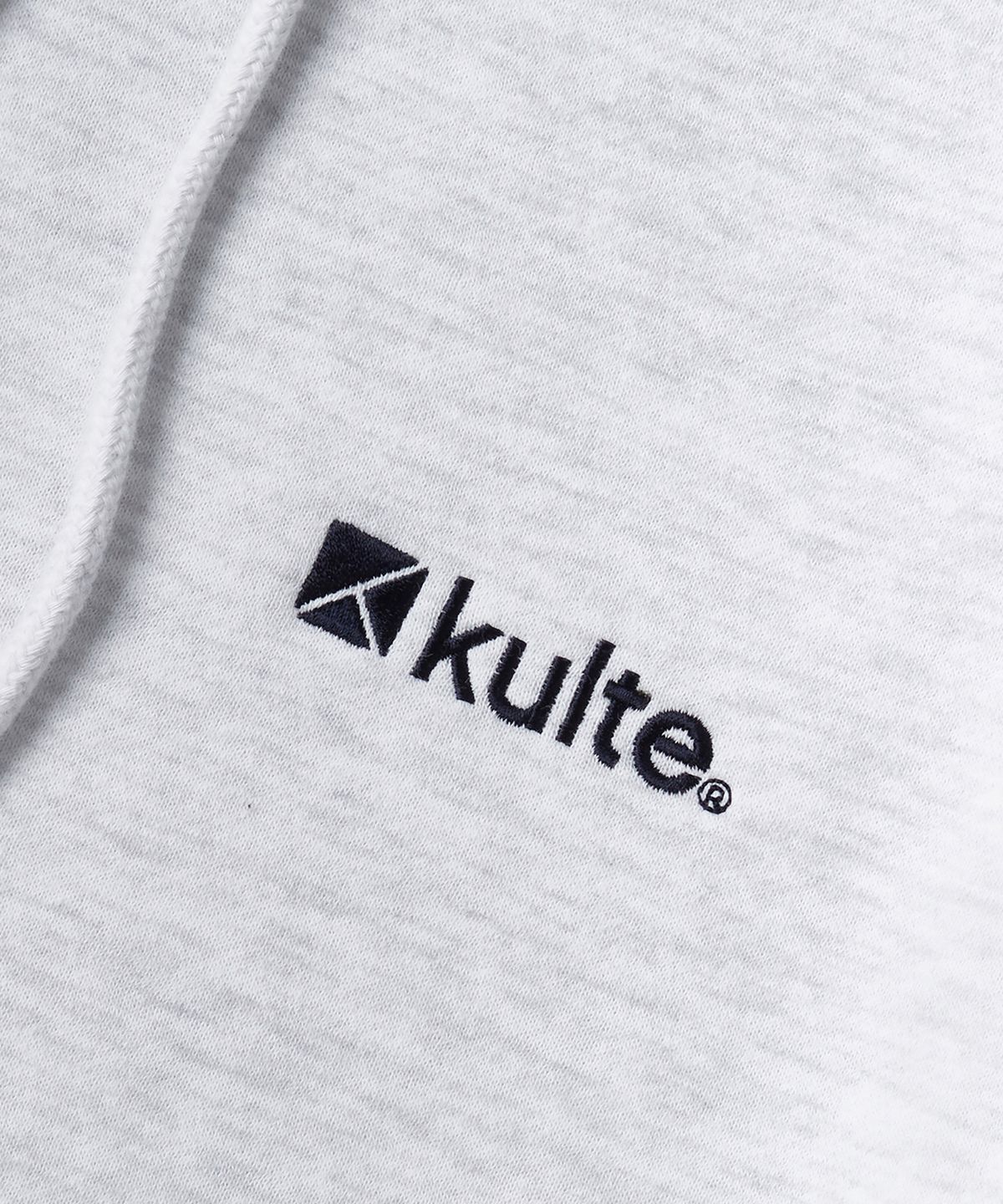쿨트(KULTE) 아이콘 로고 후디 L.MELANGE