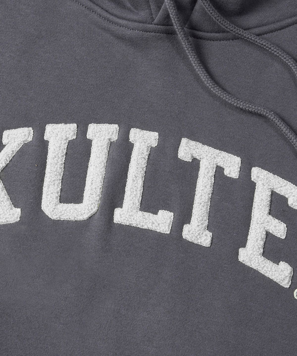 쿨트(KULTE) 부클 아치 로고 후디 GREY