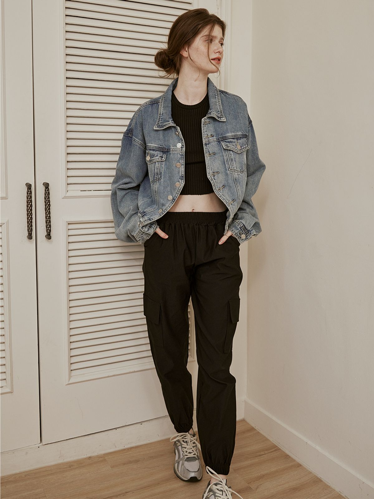 헌치(HUNCH) Outside pocket jogger pants