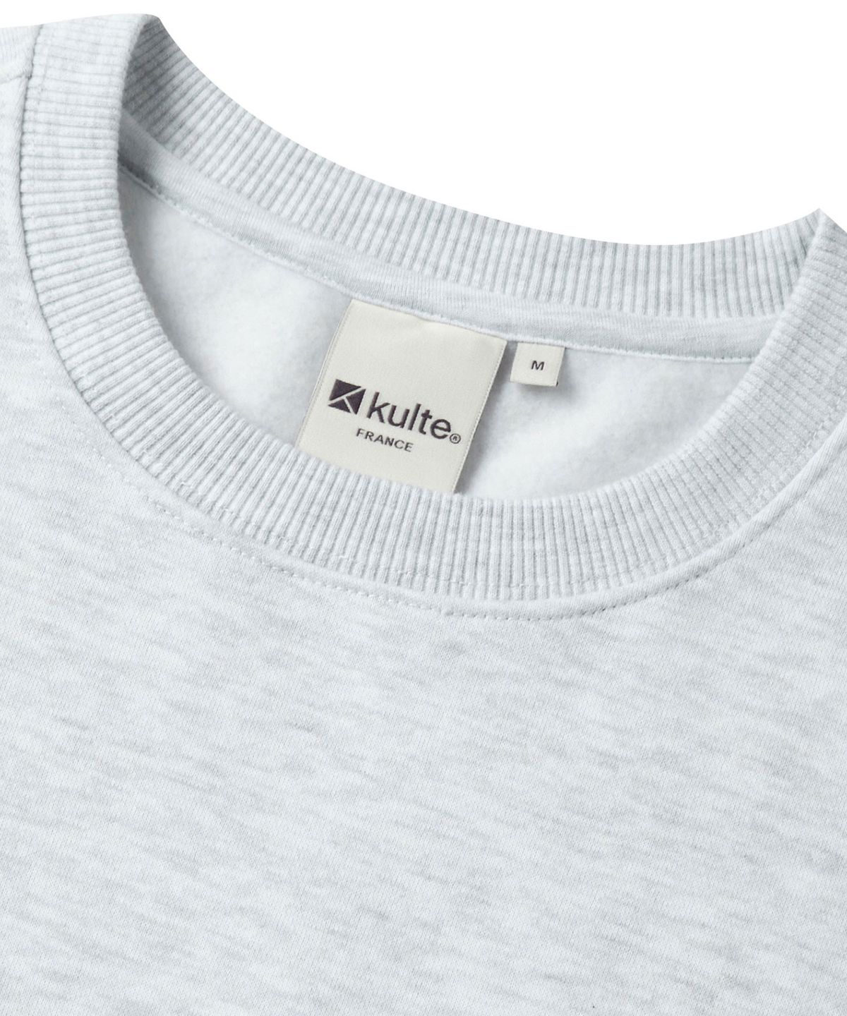 쿨트(KULTE) 스노우 마운틴 로고 크루넥 L.MELANGE