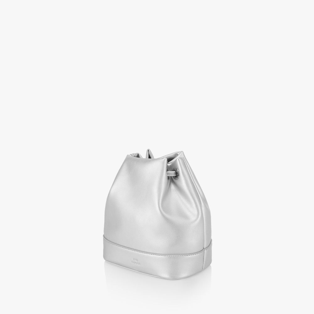 MUSINSA | FINDKAPOOR Pingo Plum Backpack 18 - Silver