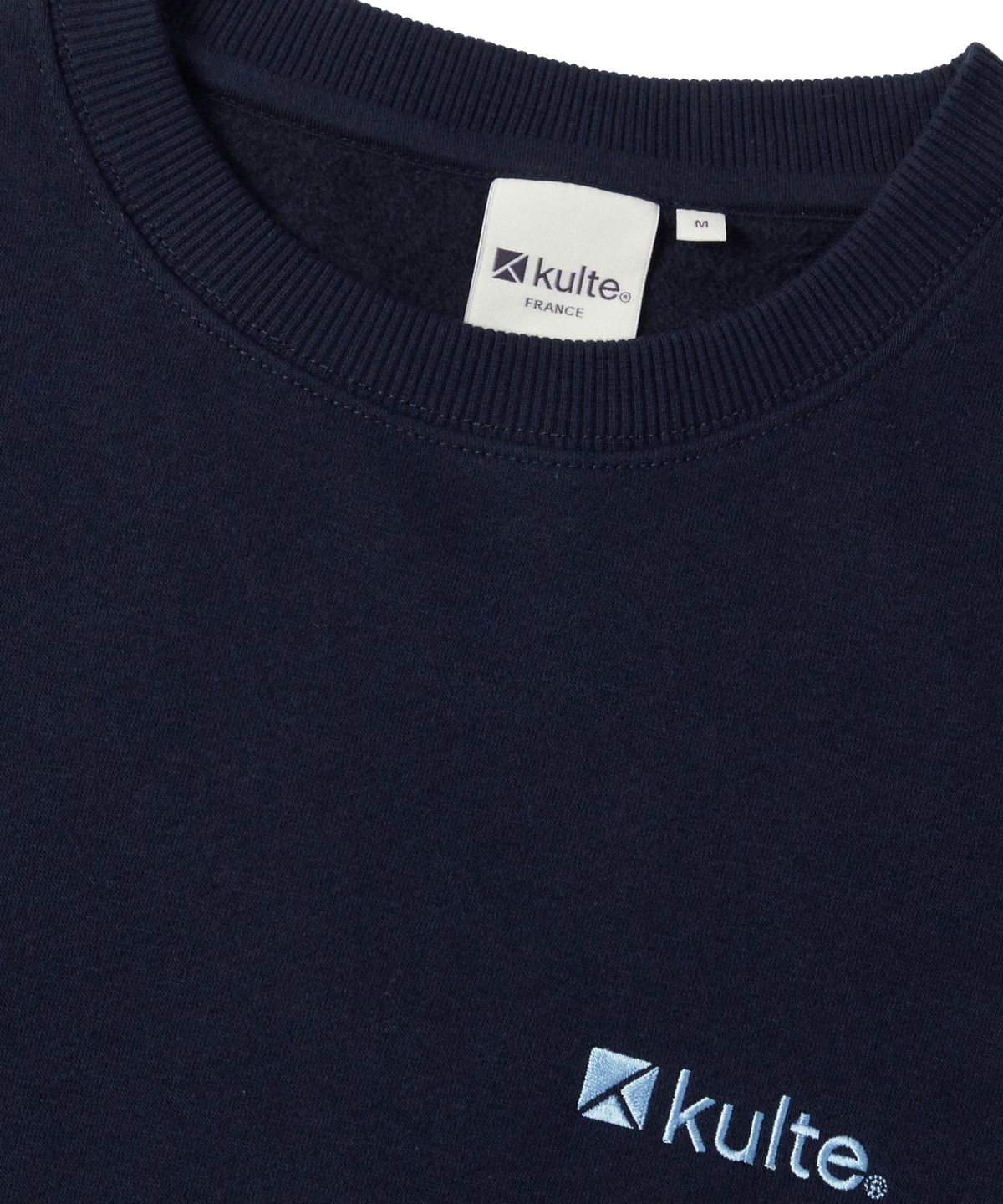 쿨트(KULTE) 아이콘 로고 크루넥 D.NAVY