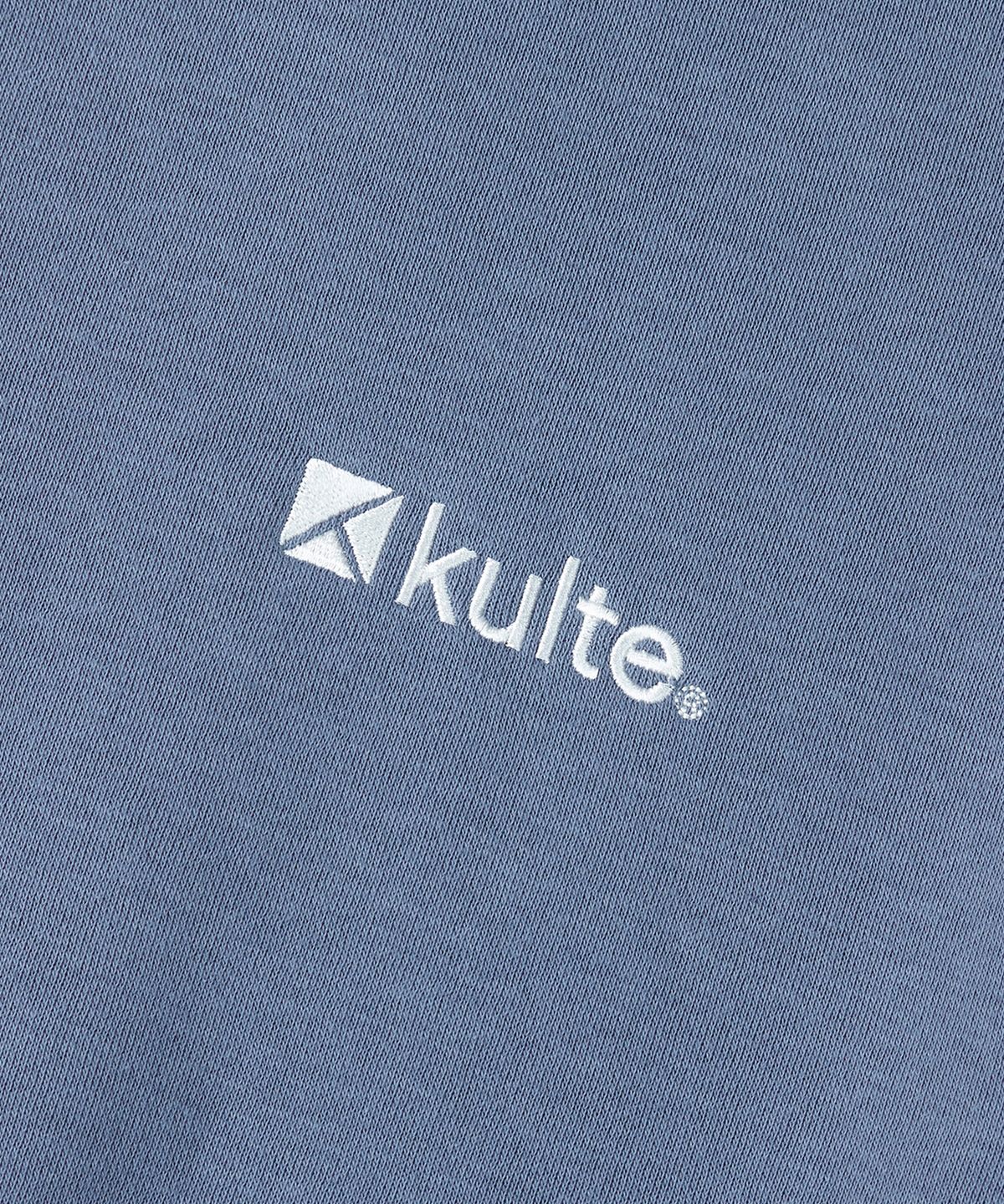 쿨트(KULTE) 아이콘 로고 크루넥 L.BLUE