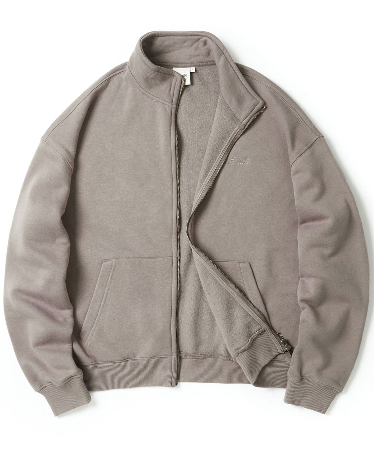 쿨트(KULTE) 마르세유 스크립트 집업 BEIGE