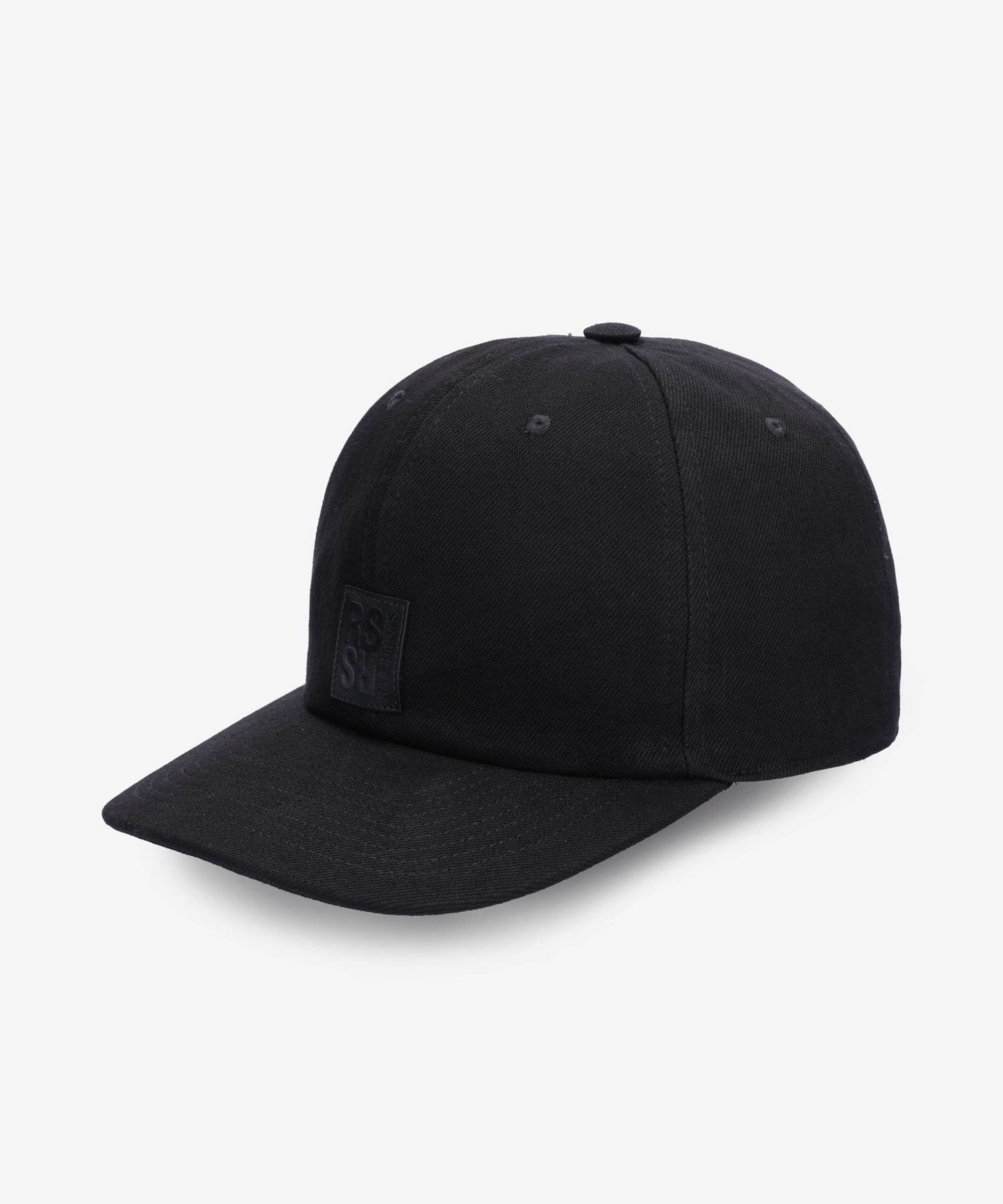 MUSINSA公式 | RAF SIMONS スモールレザーパッチボールキャップ