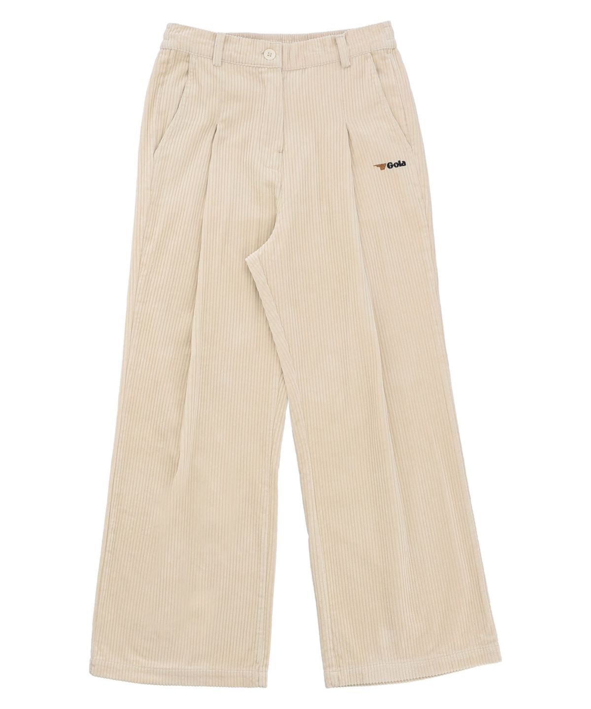 골라(GOLA) W CORDUROY WIDE PANTS [3 COLOR]