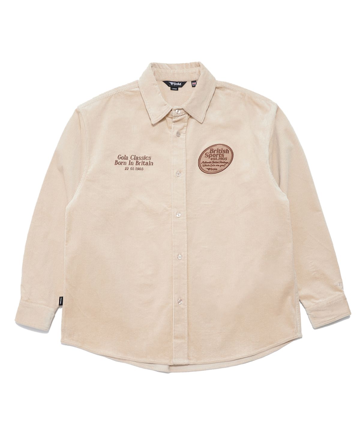 골라(GOLA) CORDUROY SHRITS [3 COLOR]
