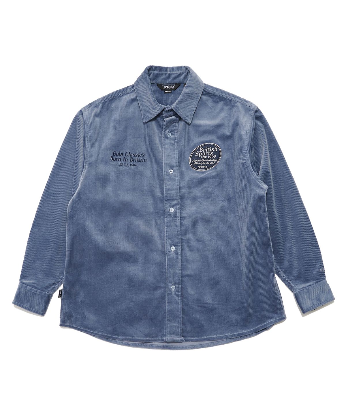 골라(GOLA) CORDUROY SHRITS [3 COLOR]