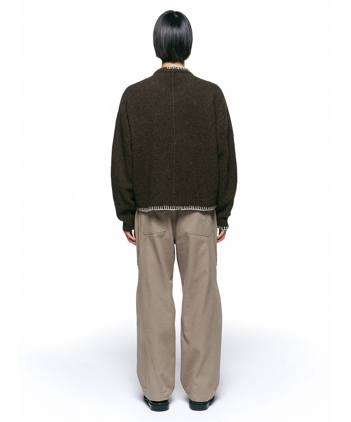 인사일런스(INSILENCE) 디바이스 콘트라스트 팬츠 BEIGE
