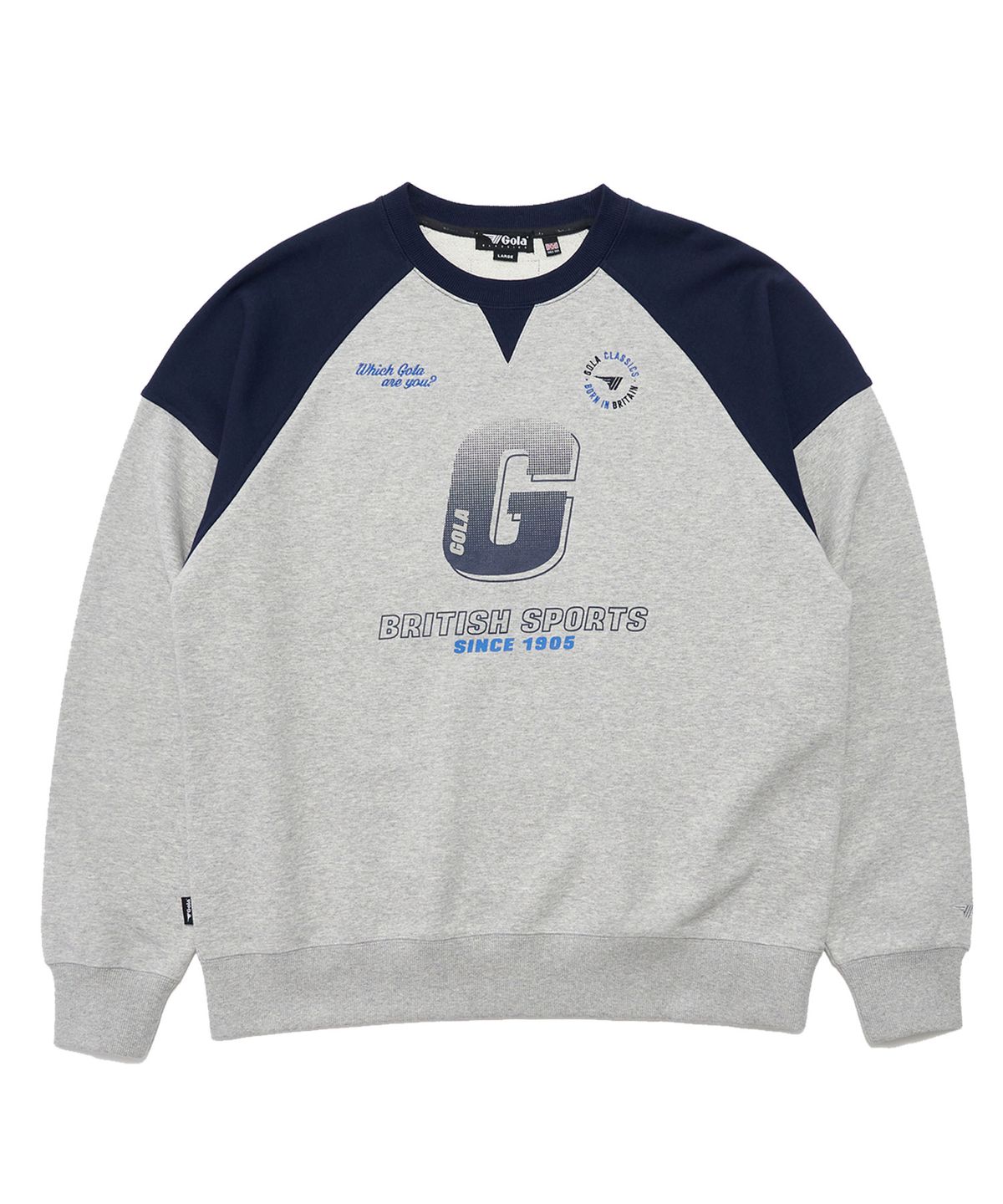 골라(GOLA) COLOR BLOCK SWEATSHIRTS [2 COLOR]