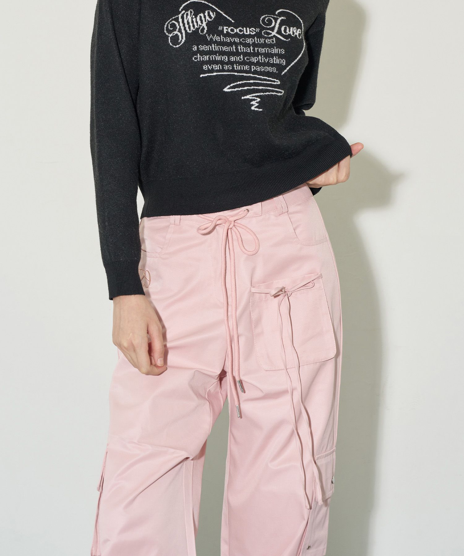 【BAON】[unisex] Sepillo banding cargo pants Designer fashion, Seoul-fully created | W Concept