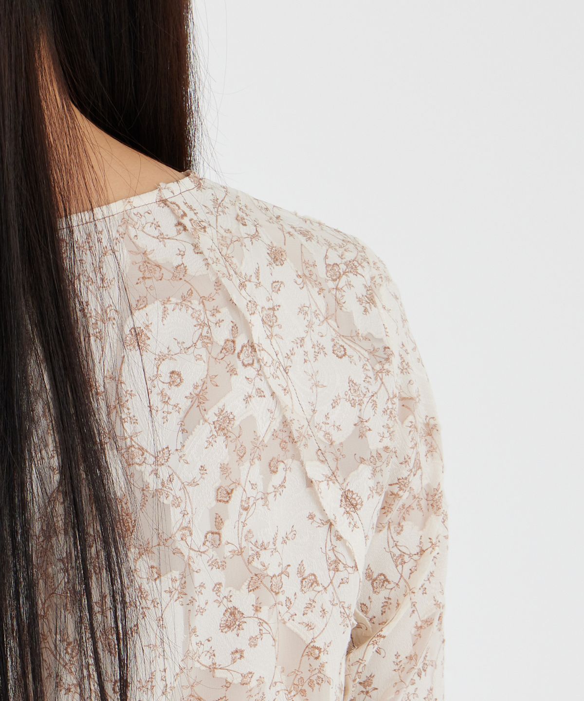 유스(YOUTH) Second Skin Woven Top - Ivory