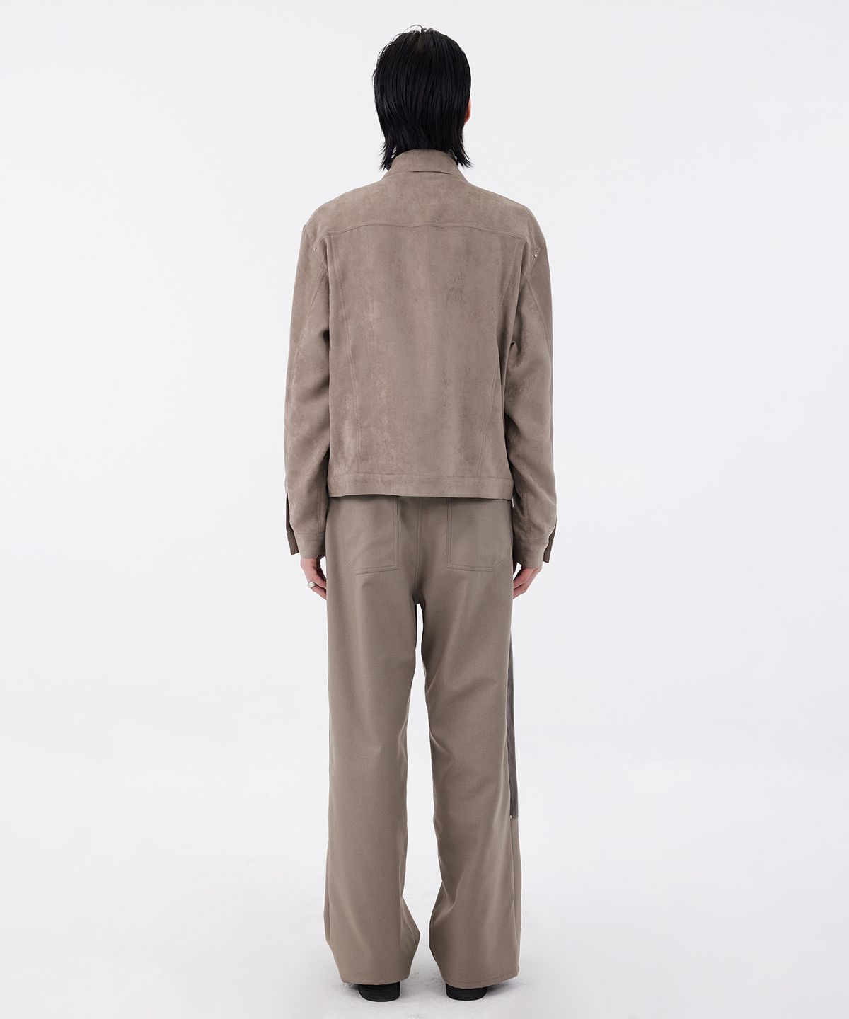 유스(YOUTH) Carpenter Pants - Beige Grey