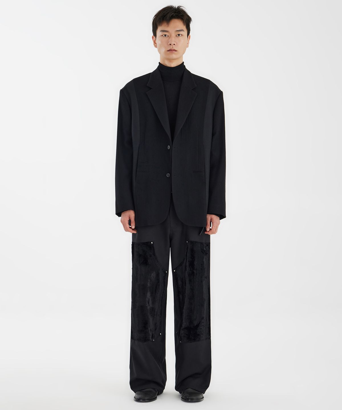 유스(YOUTH) Carpenter Pants - Black