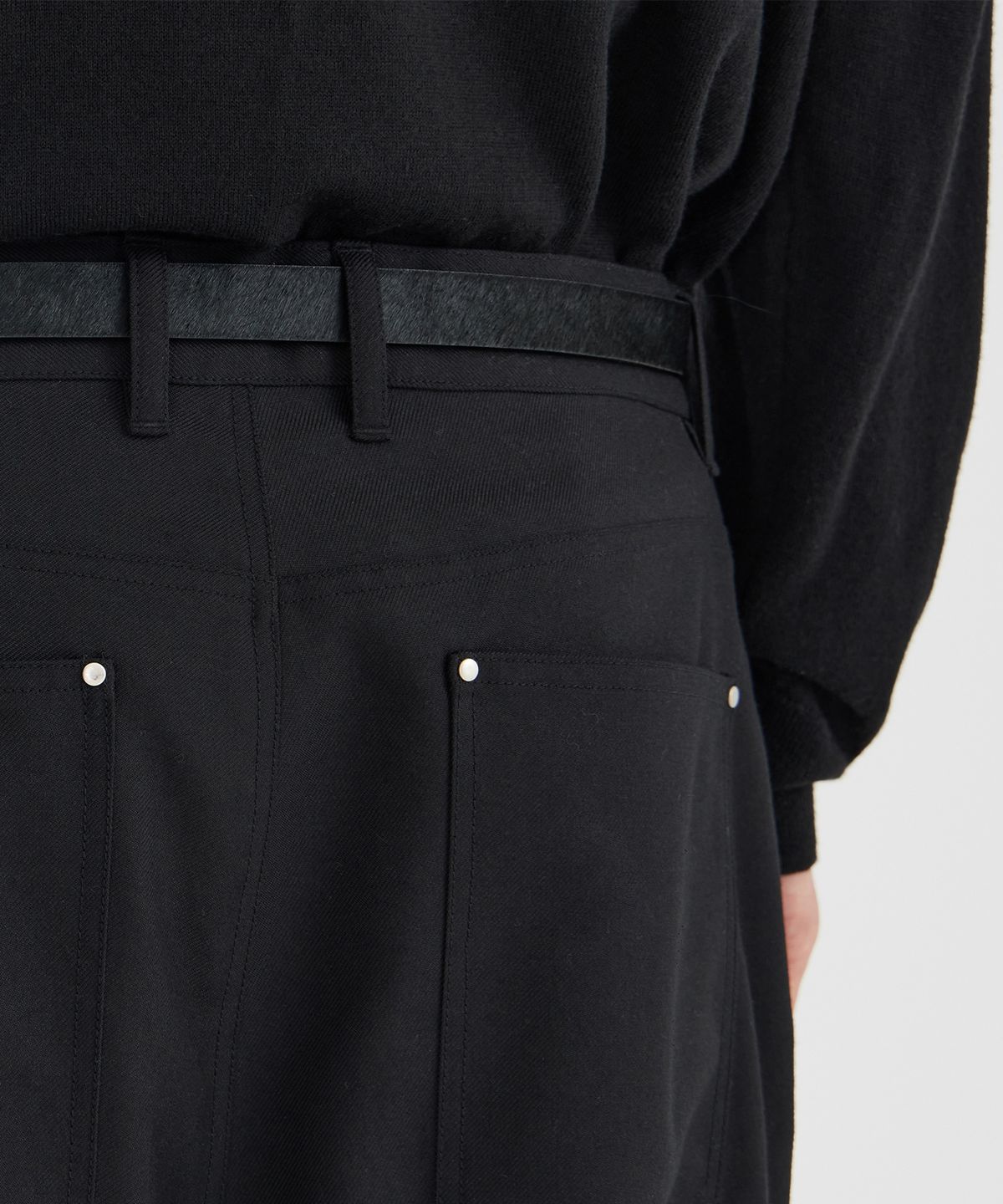 유스(YOUTH) Carpenter Pants - Black