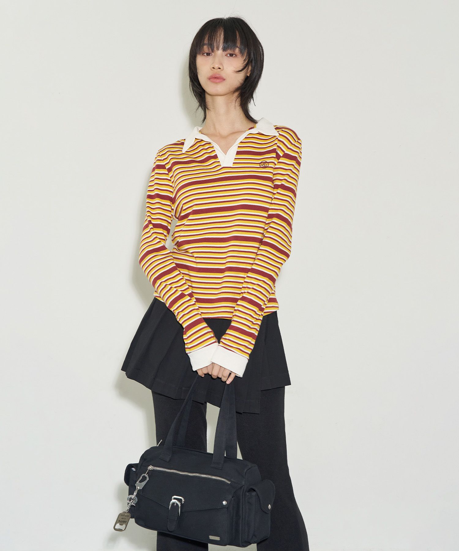 MUSINSA | ILLIGO Essential Pocket Bag Black