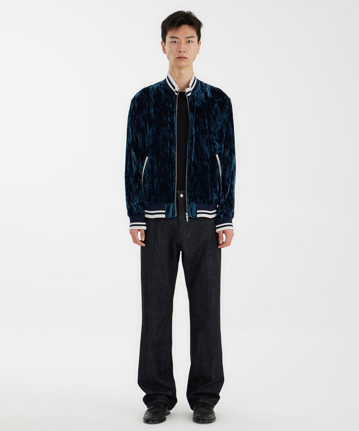 유스(YOUTH) Track Jacket - Navy Creased - 사이즈 & 후기 | 무신사 유스(YOUTH)  Track Jacket - Navy Creased - 사이즈 & 후기 | 무신사