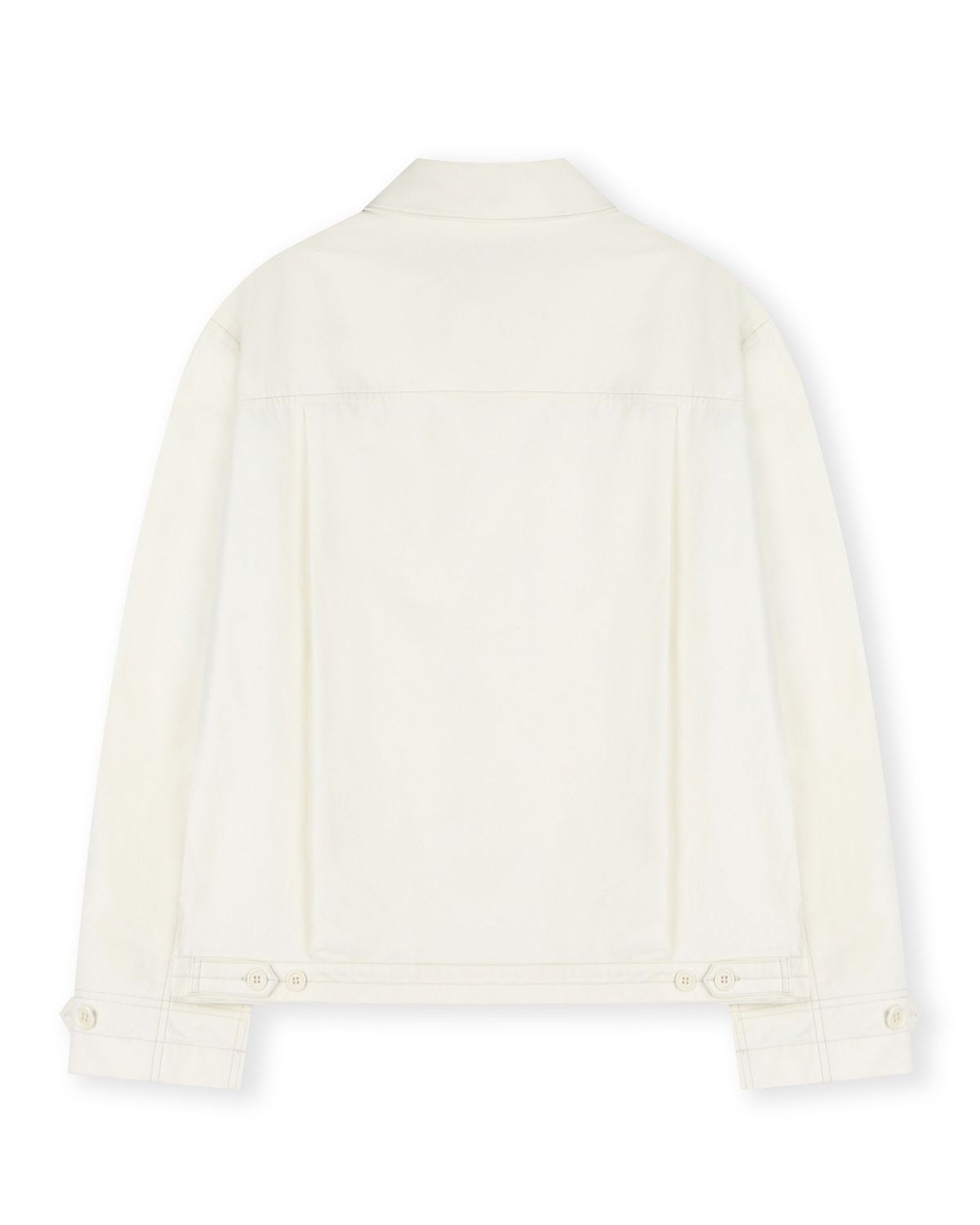 비슬로우(BESLOW) MILITARY BIG POCKET COTTON JACKET CREAM