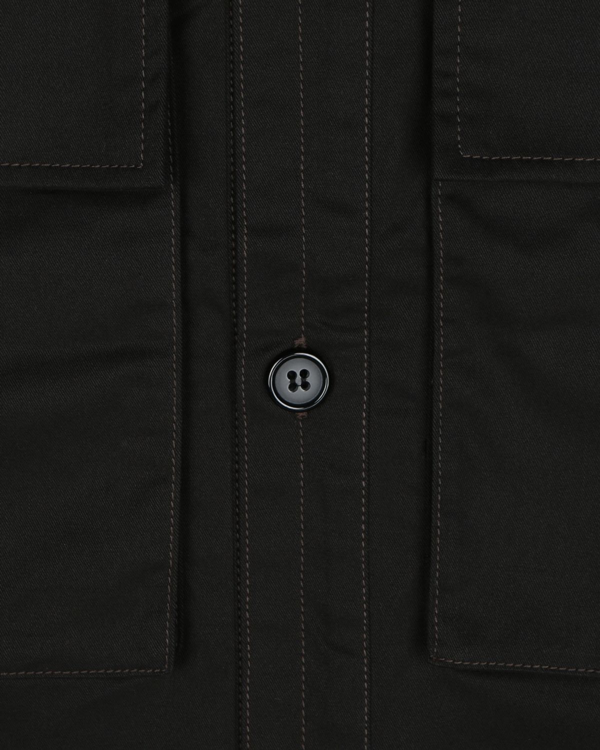 비슬로우(BESLOW) MILITARY BIG POCKET COTTON JACKET BLACK