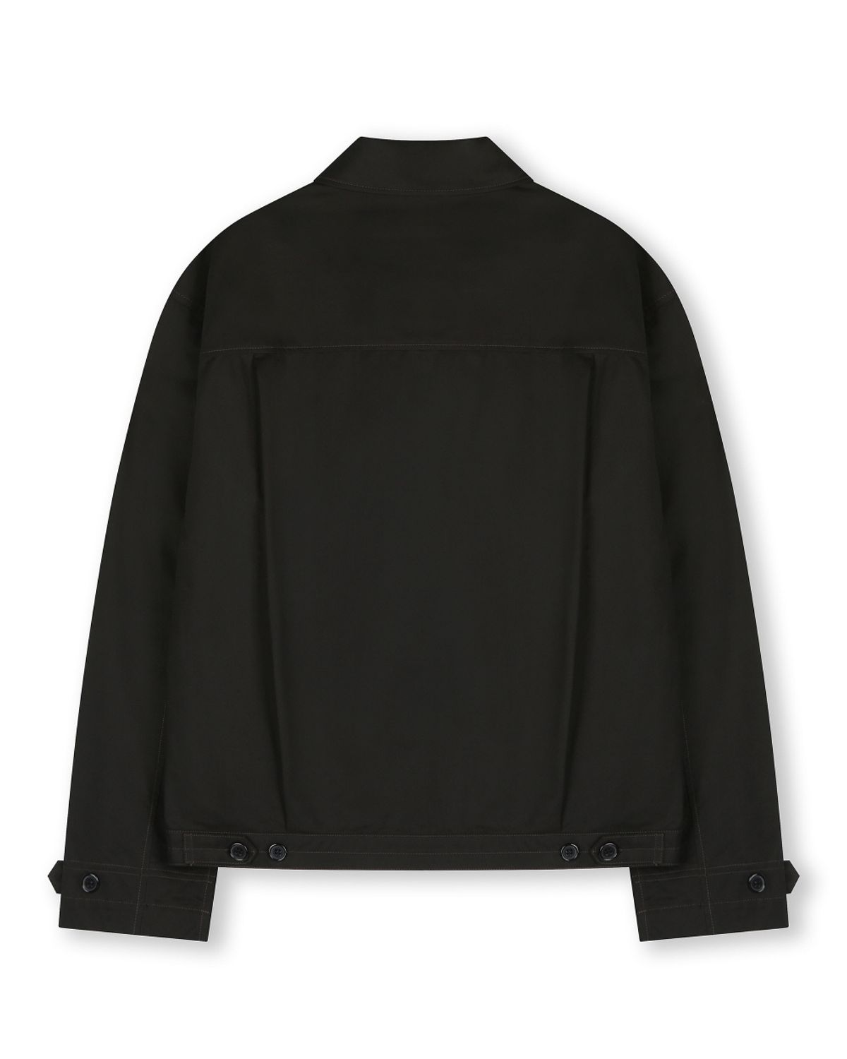 비슬로우(BESLOW) MILITARY BIG POCKET COTTON JACKET BLACK