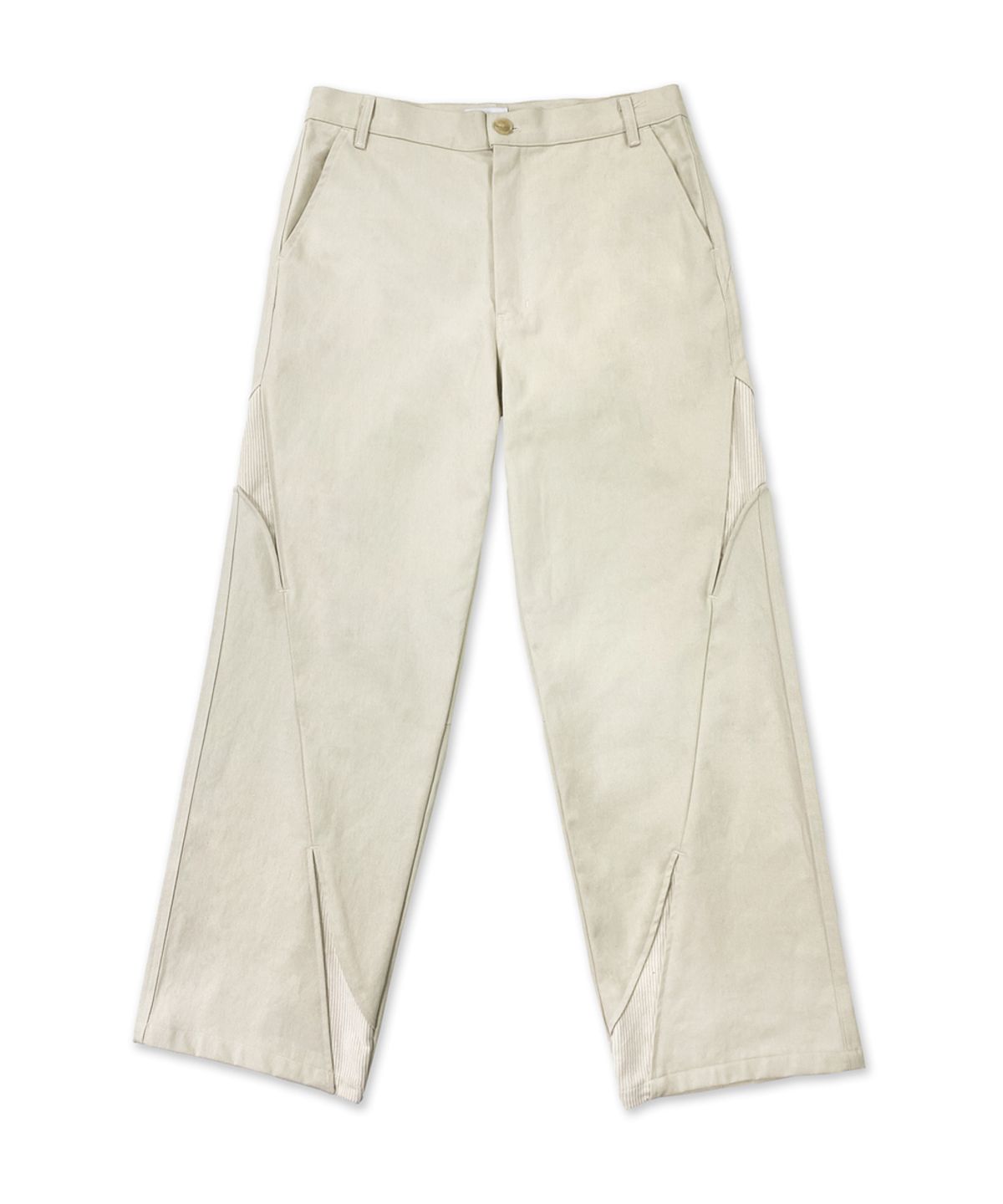 그레일즈(GRAILZ) HYBRID CORDUROY PANTS [IVORY]