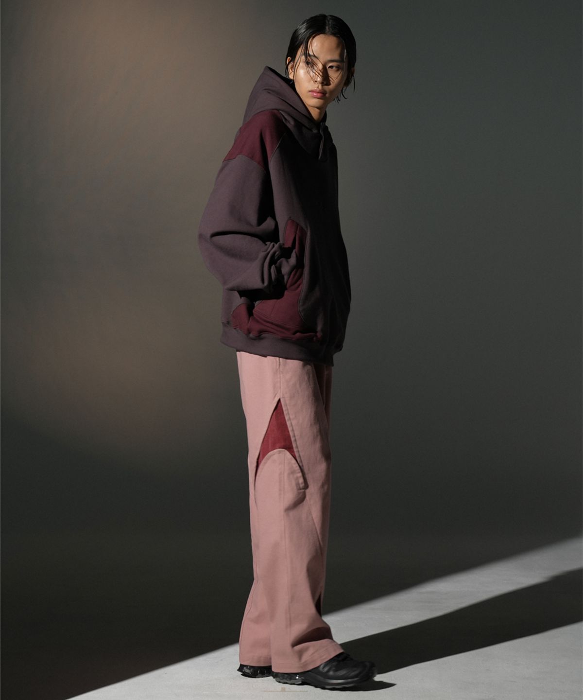 그레일즈(GRAILZ) HYBRID CORDUROY PANTS [OLD PINK]