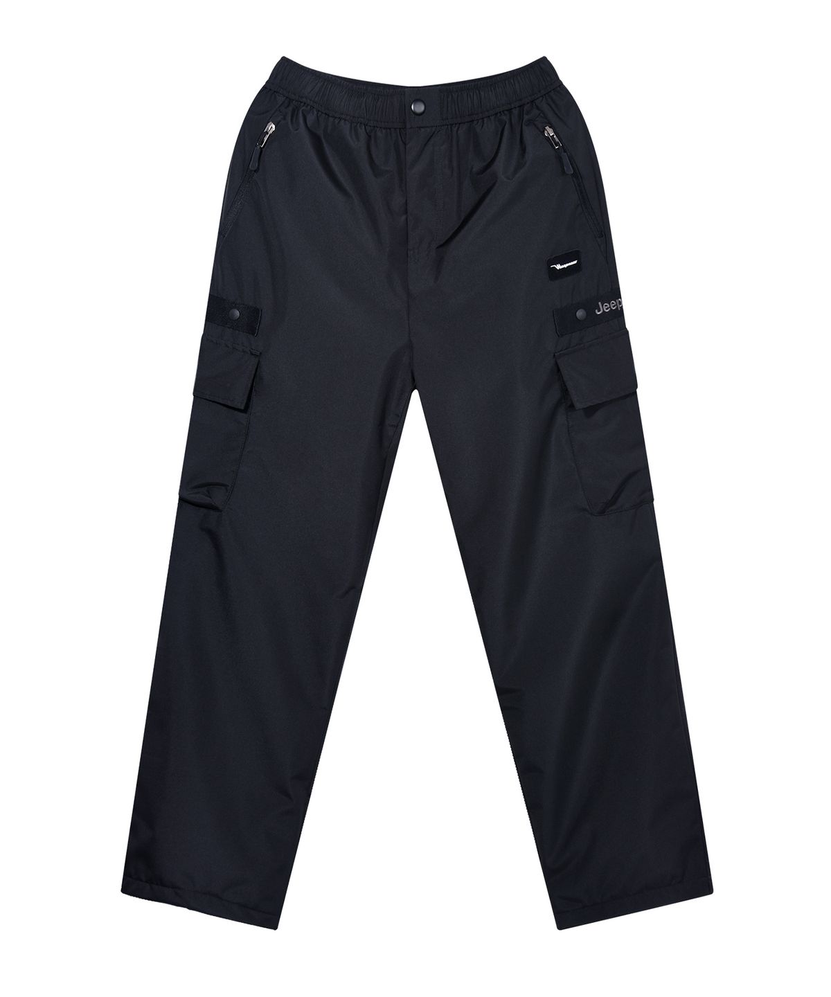 지프(JEEP) 왜고니어 기모 셋업 바람막이 팬츠 (JO5PTU763BK)