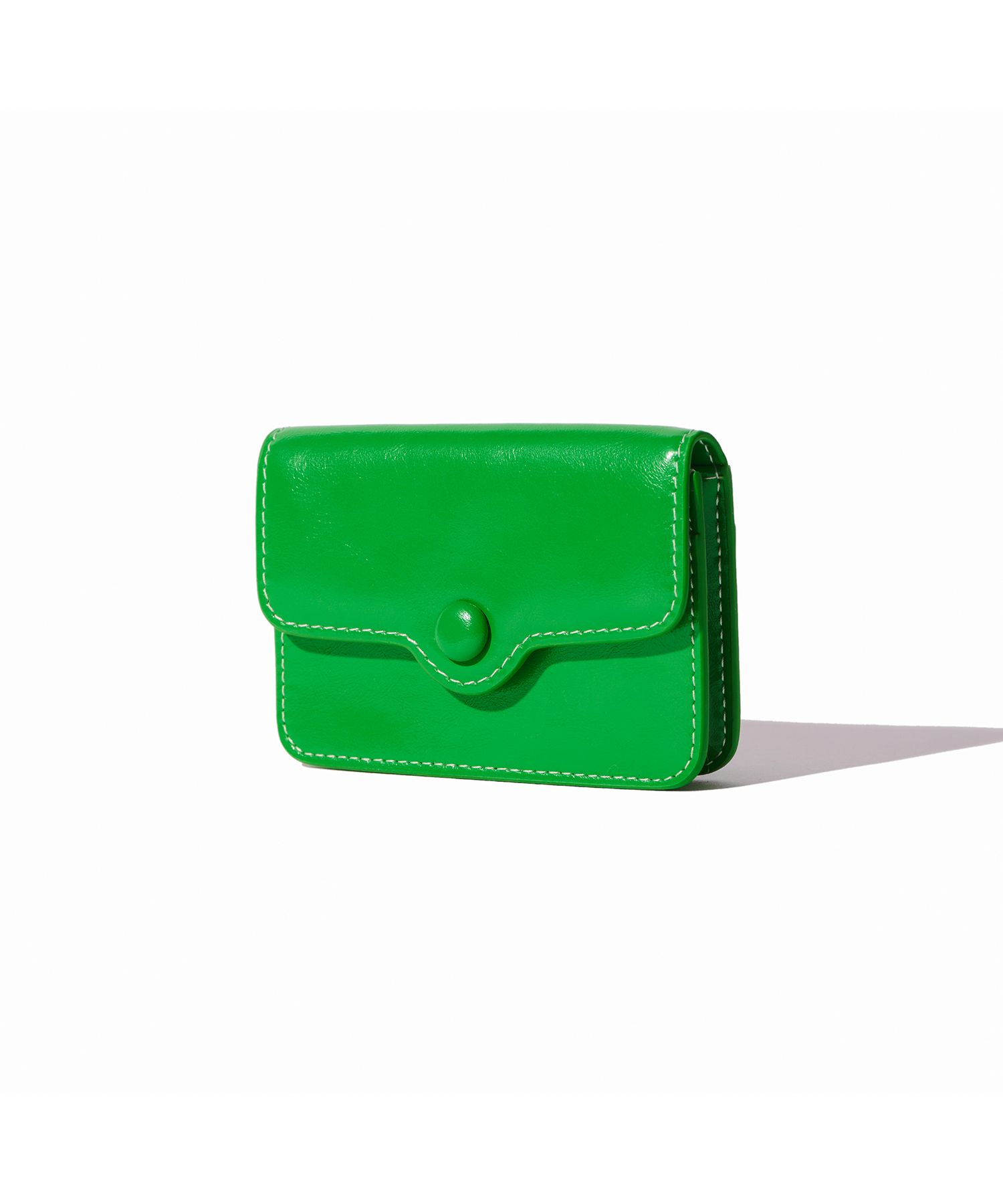 ★lemasque★ Dot Compact Business Card Holder Green L0892170 MUSINSA | LEMASQUE Dot Compact Keyring Business Card Card