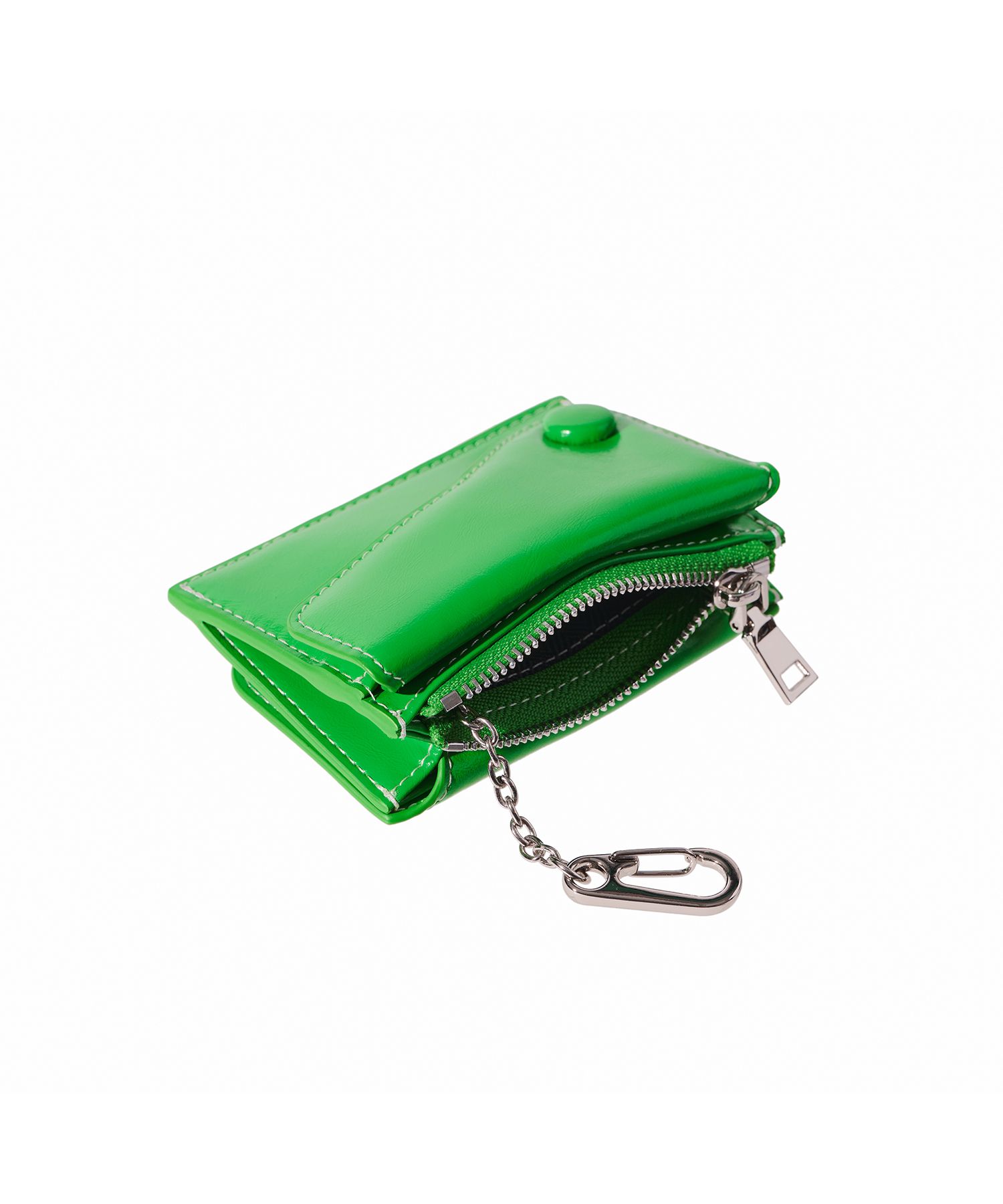 MUSINSA | LEMASQUE Dot Saddle Key Ring Coin Zipper Business