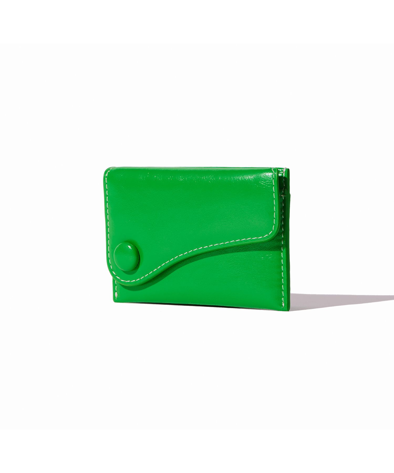 ☆LEMASQUE☆ Dot Saddle Slim Mini Transit Card Wallet Black DOT Slim Pocket Mini Coin Transportation Card Wallet black