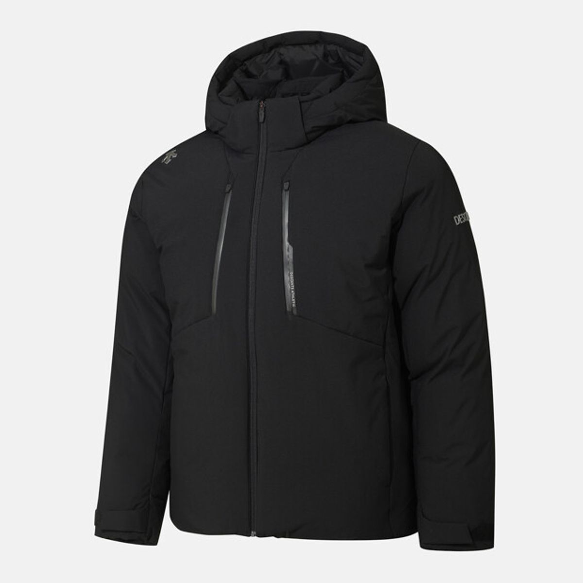 데상트(DESCENTE) 캐논 후드 디테쳐블 다운 자켓 블랙 SR323SDJ92