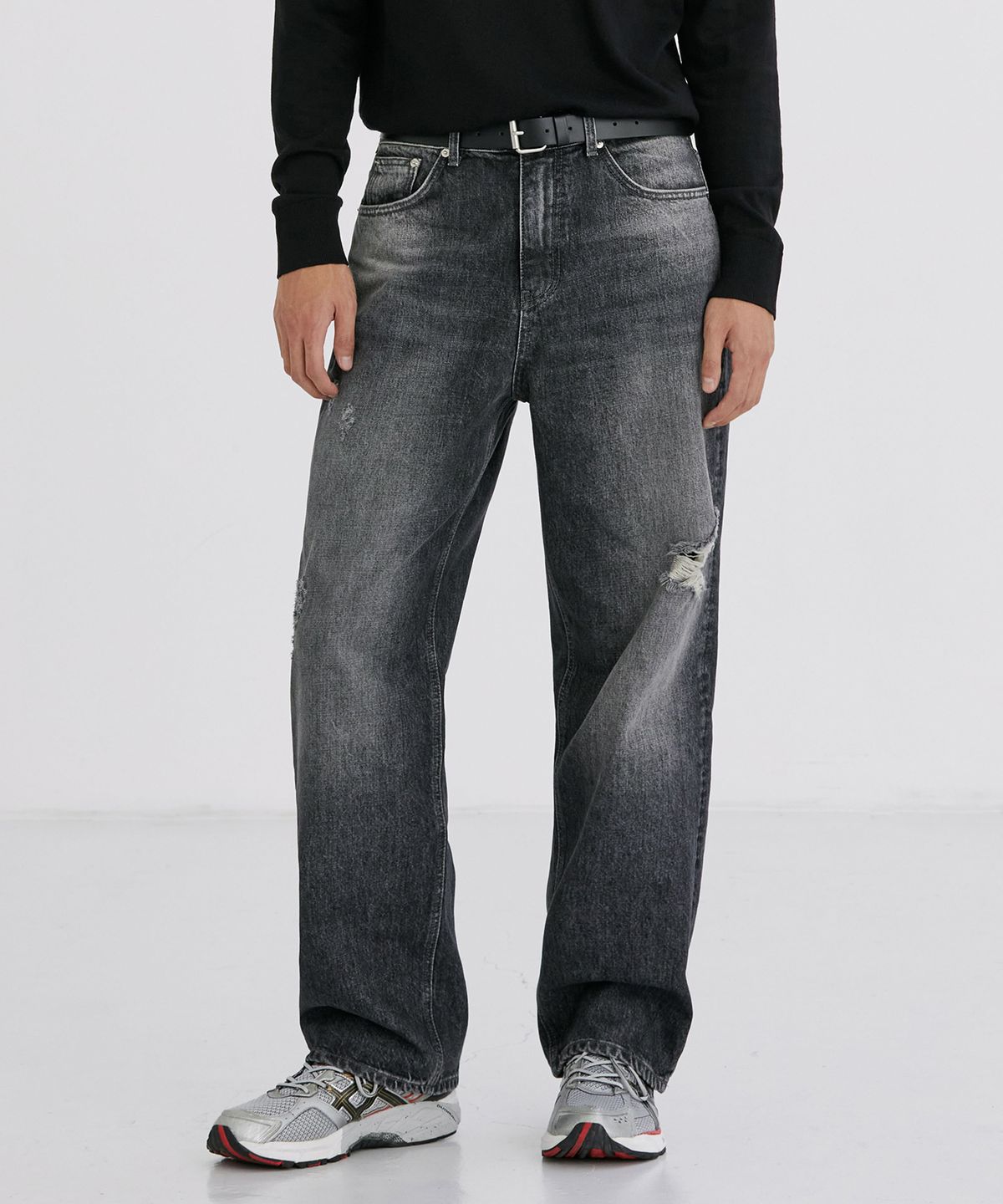 브랜디드(BRANDED) 51073 HISHITOMO UNTIDY SOUL JEANS [SUPER WIDE STRAIGHT]