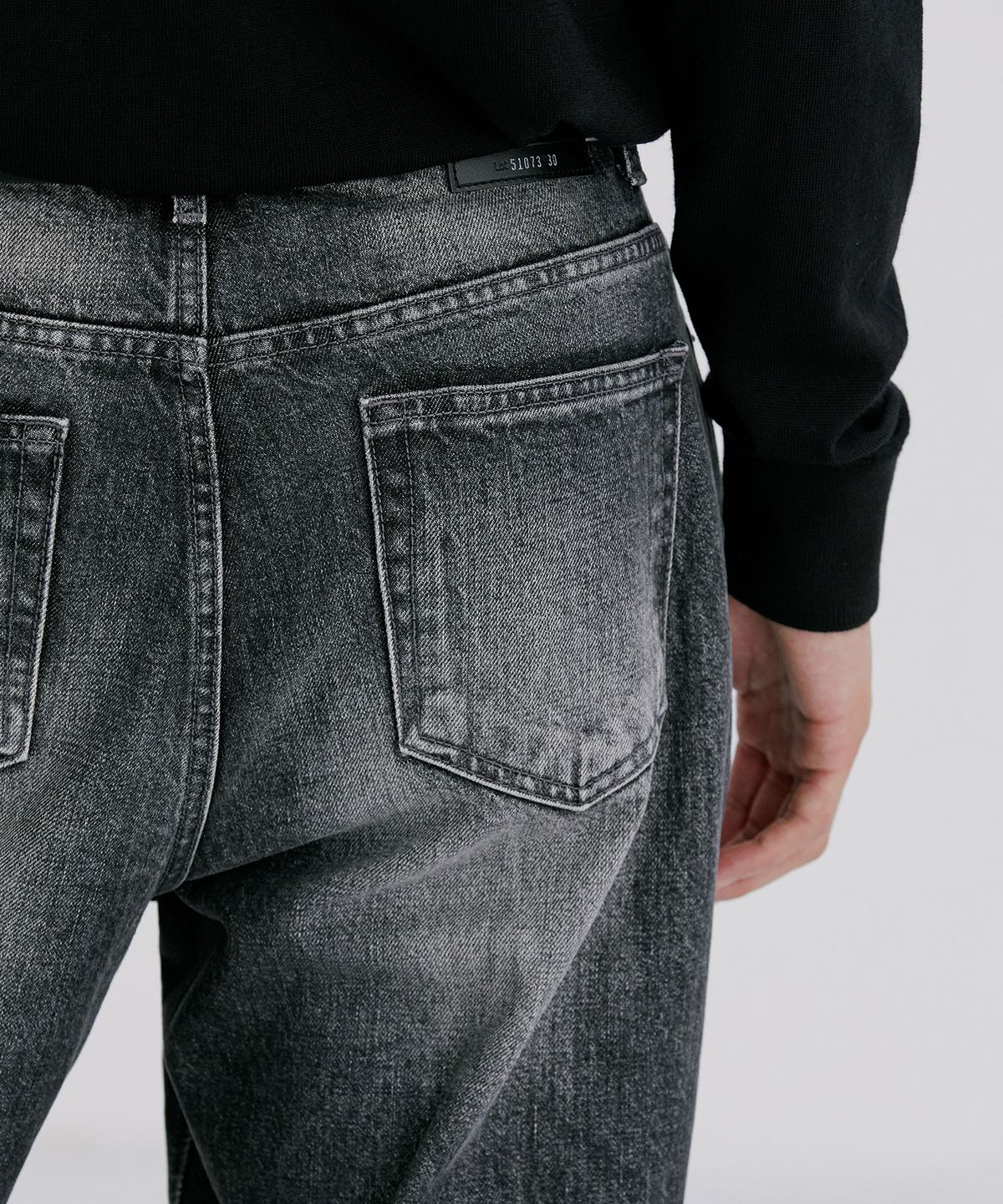 브랜디드(BRANDED) 51073 HISHITOMO UNTIDY SOUL JEANS [SUPER WIDE STRAIGHT]