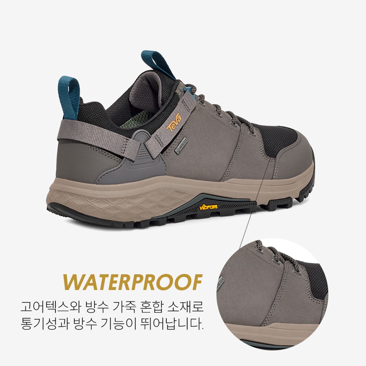 테바(TEVA) 남성 그랜드뷰 GTX 로우 (DGG) STVM2334094-DGG