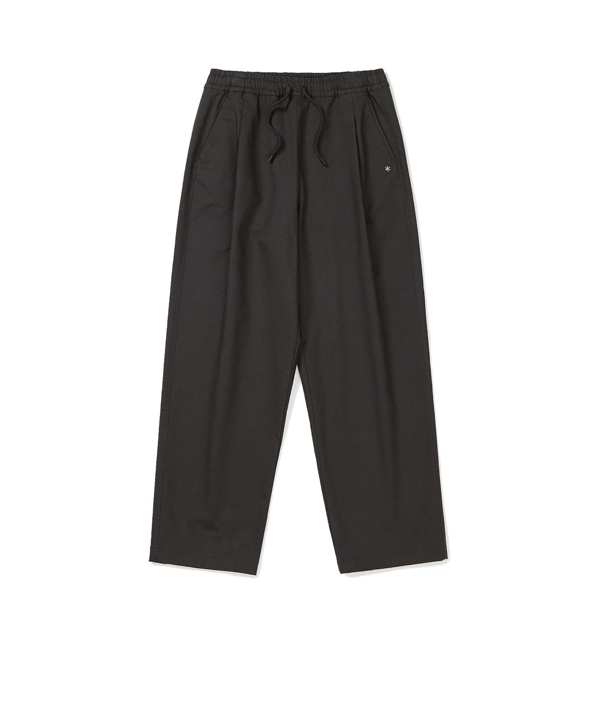 스노우피크 어패럴(SNOWPEAK APPAREL) 클랜드 우먼스 원턱 와이드 팬츠 Charcoal (S23FWDPT13)