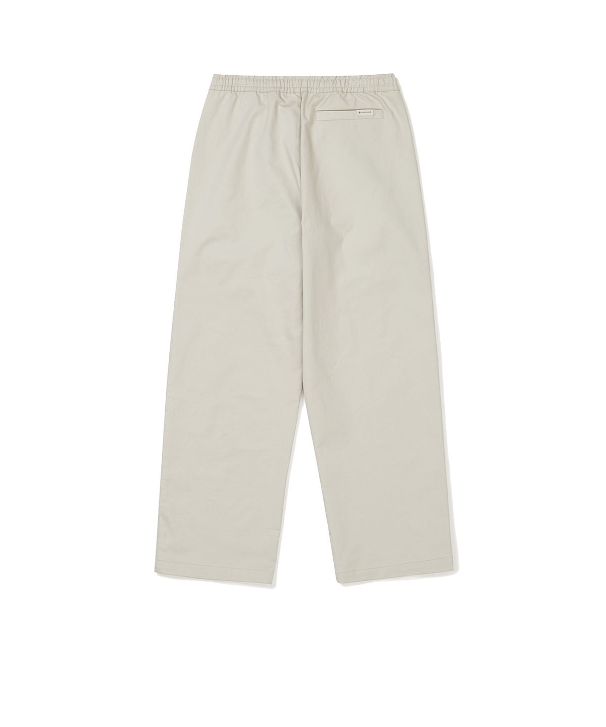 스노우피크 어패럴(SNOWPEAK APPAREL) 클랜드 우먼스 원턱 와이드 팬츠 Light Beige (S23FWDPT13)