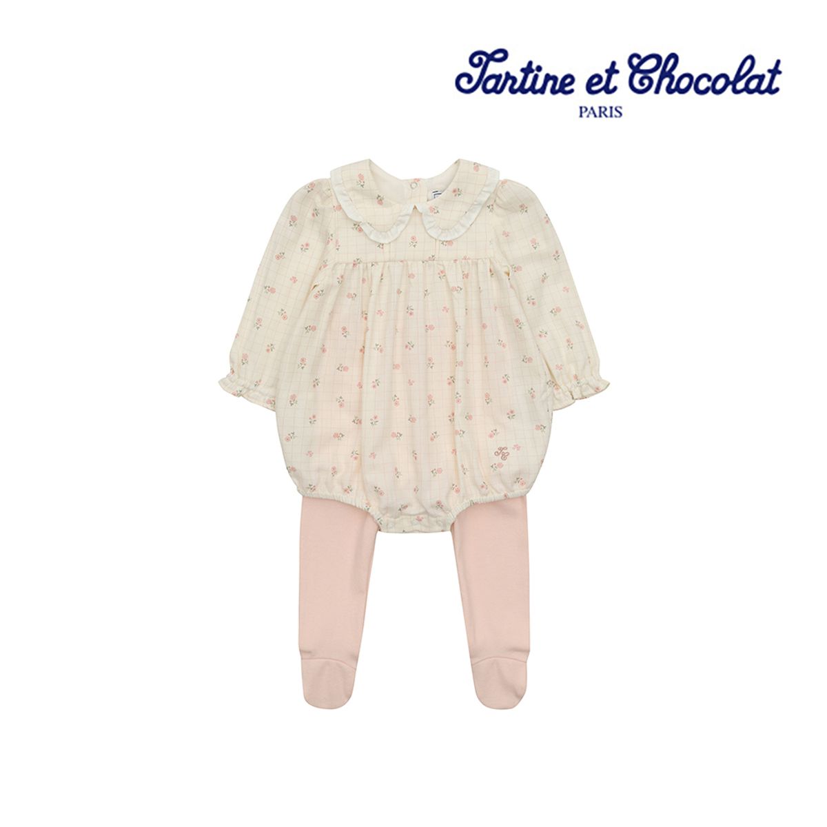 타티네 쇼콜라(TARTINEET CHOCOLAT) TC)GG로즈체크슈트SET
