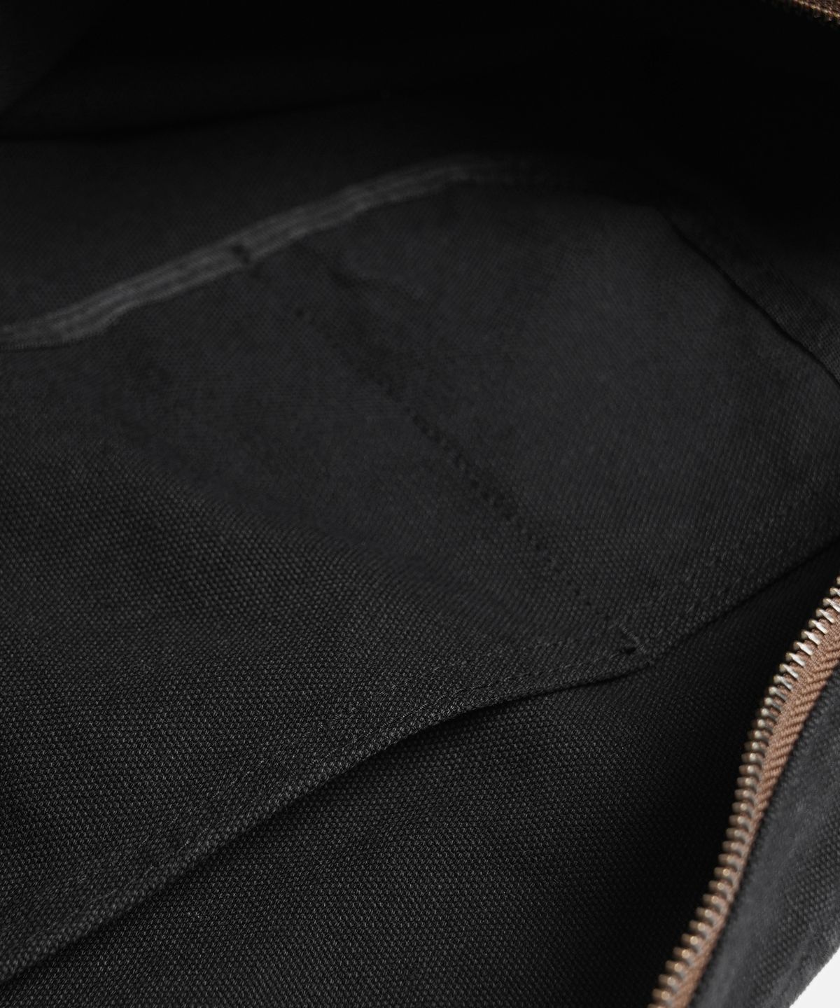 프리즘웍스(FRIZMWORKS) HEAVY CANVAS SHOULDER BAG _ BLACK