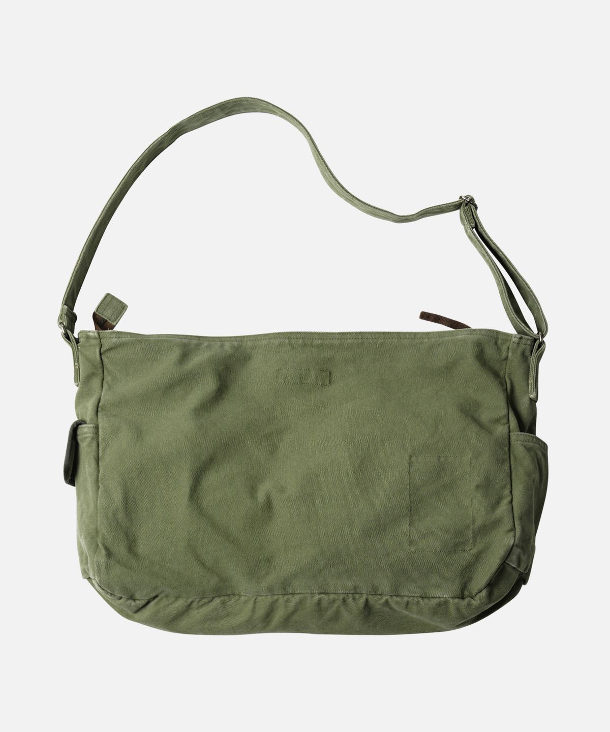 프리즘웍스(FRIZMWORKS) HEAVY CANVAS SHOULDER BAG _ OLIVE