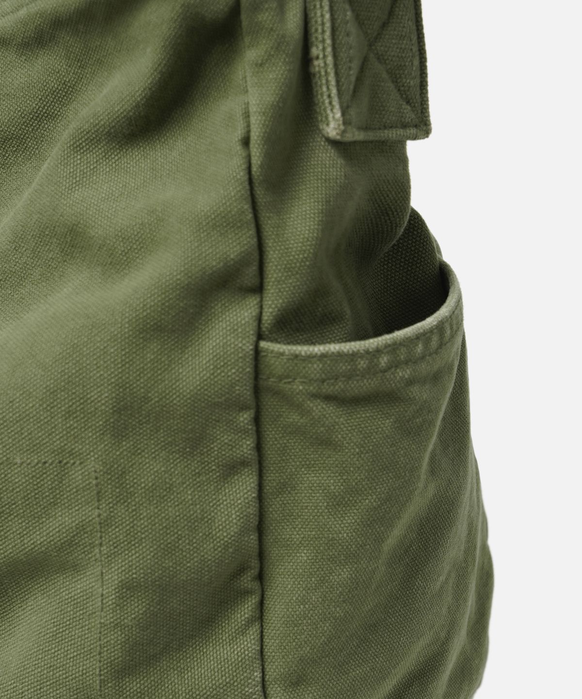 프리즘웍스(FRIZMWORKS) HEAVY CANVAS SHOULDER BAG _ OLIVE